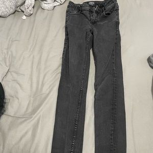 Black skinny jeans